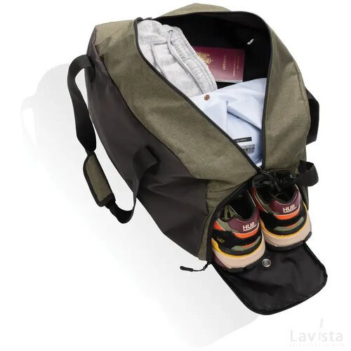 Kazu AWARE™ RPET basic weekendtas groen