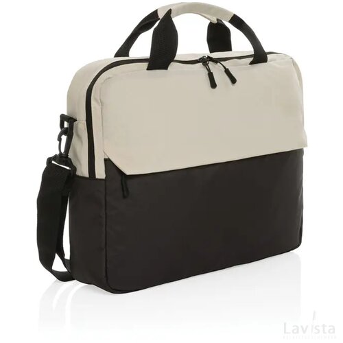 Kazu AWARE™ RPET basic 15.6" laptop tas gebroken wit