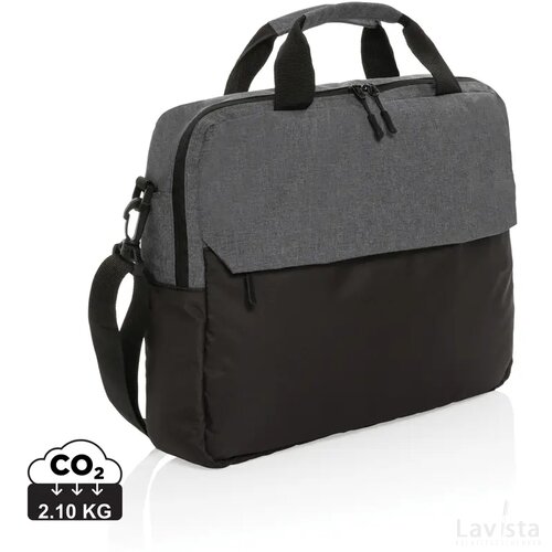 Kazu AWARE™ RPET basic 15.6" laptop tas grijs