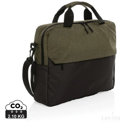 Kazu AWARE™ RPET basic 15.6" laptop tas groen