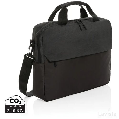 Kazu AWARE™ RPET basic 15.6" laptop tas zwart