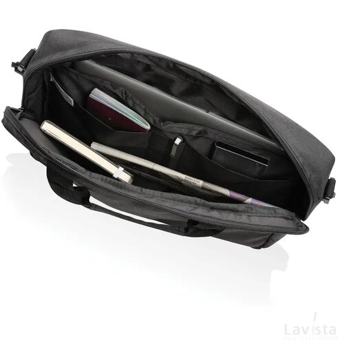 Kazu AWARE™ RPET basic 15.6" laptop tas zwart