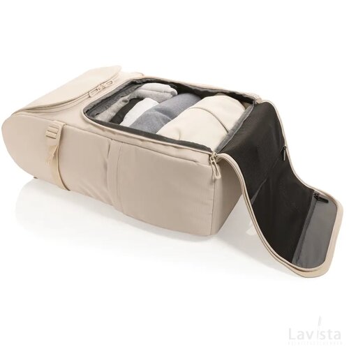 Pascal AWARE™ RPET deluxe weekendrugzak beige