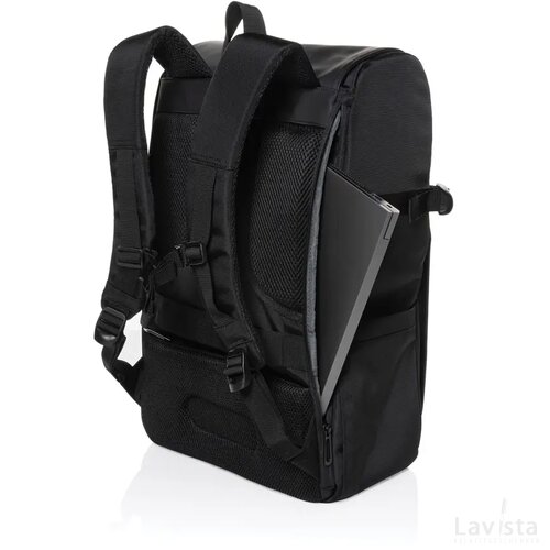 Pascal AWARE™ RPET deluxe weekendrugzak zwart