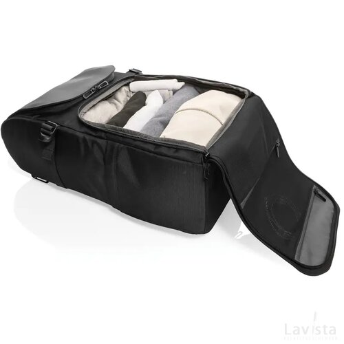 Pascal AWARE™ RPET deluxe weekendrugzak zwart