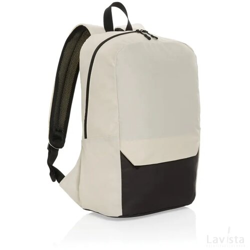 Kazu AWARE™ RPET basis 15.6" laptoprugzak gebroken wit
