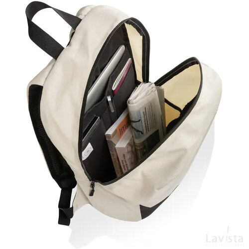 Kazu AWARE™ RPET basis 15.6" laptoprugzak gebroken wit
