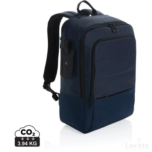 Armond AWARE™ RPET 15.6" deluxe laptoprugzak donkerblauw
