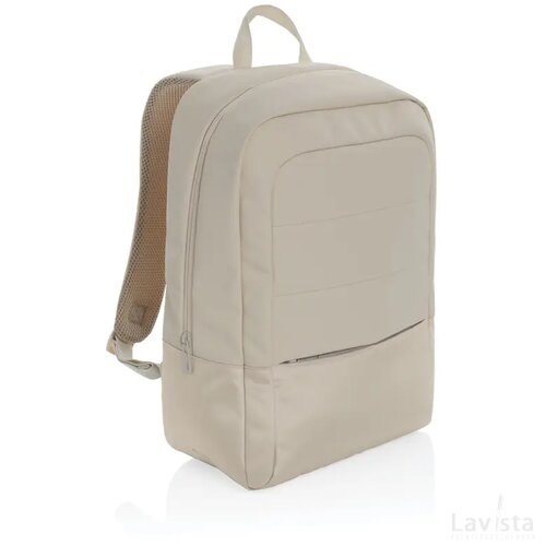 Armond AWARE™ RPET 15.6" standaard laptoprugzak beige