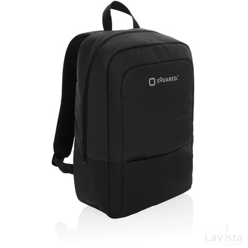 Armond AWARE™ RPET 15.6" standaard laptoprugzak zwart