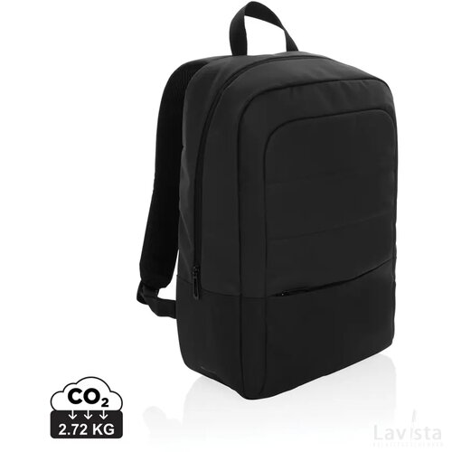 Armond AWARE™ RPET 15.6" standaard laptoprugzak zwart