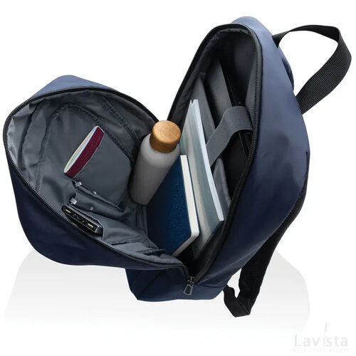 Armond AWARE™ RPET 15.6" standaard laptoprugzak donkerblauw