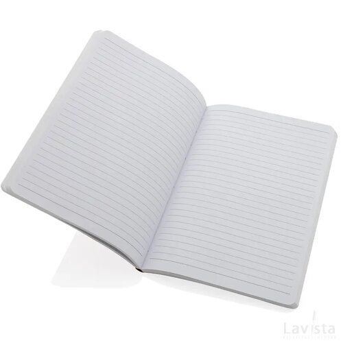 Salton A5 GRS gecertificeerd recycled papieren notitieboek wit