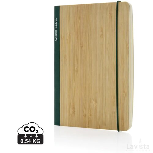 Scribe bamboe A5 Notitieboek groen