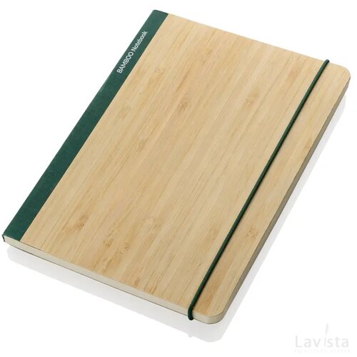 Scribe bamboe A5 Notitieboek groen