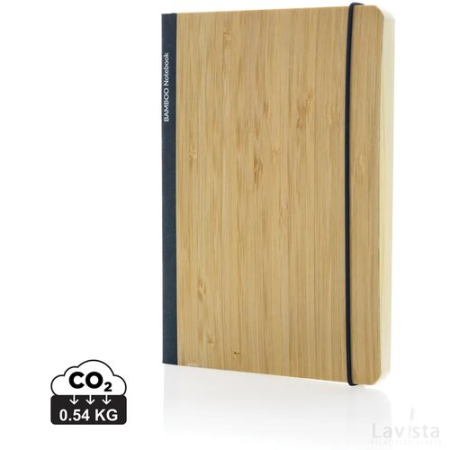 Scribe bamboe A5 Notitieboek blauw