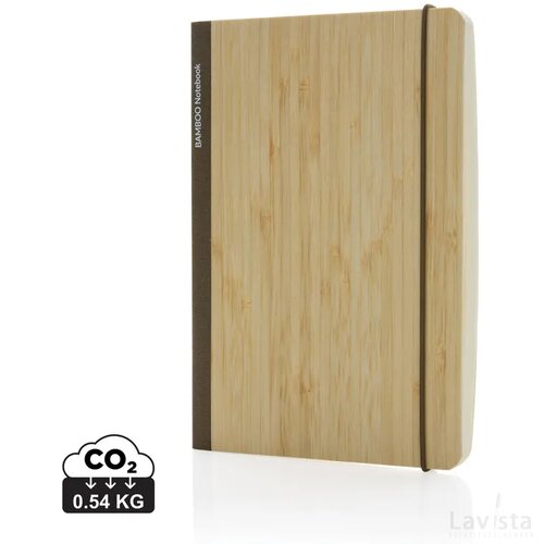 Scribe bamboe A5 Notitieboek bruin