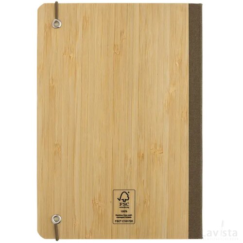 Scribe bamboe A5 Notitieboek bruin
