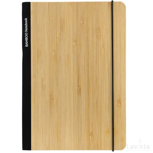 Scribe bamboe A5 Notitieboek zwart
