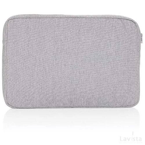 Laluka AWARE™ gerecycled katoenen 15,6 inch laptophoes grijs