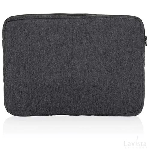 Laluka AWARE™ gerecycled katoenen 15,6 inch laptophoes antraciet