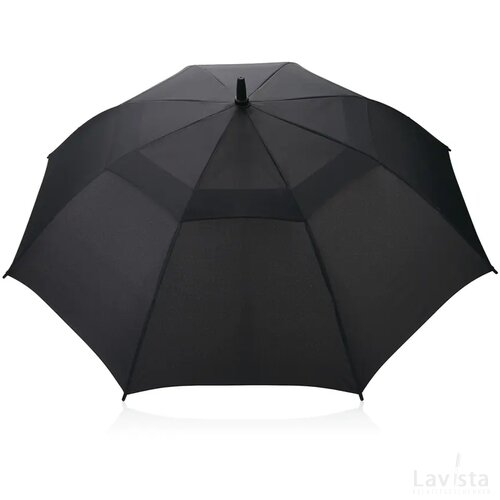 Swiss peak AWARE™ Tornado 23” stormparaplu zwart