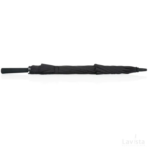 Swiss peak AWARE™ Tornado 23” stormparaplu zwart