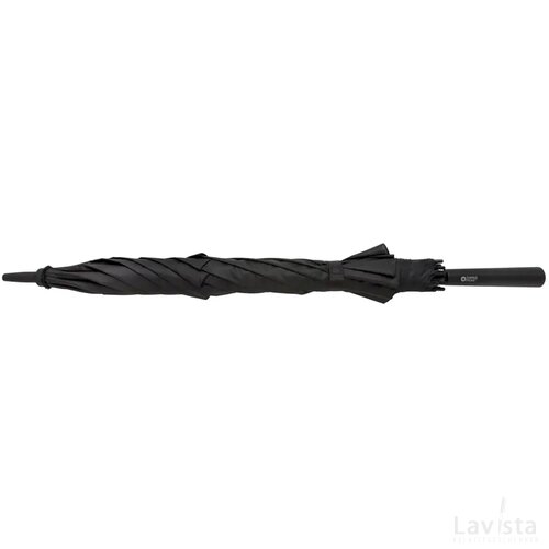 Swiss peak AWARE™ Tornado 23” stormparaplu zwart