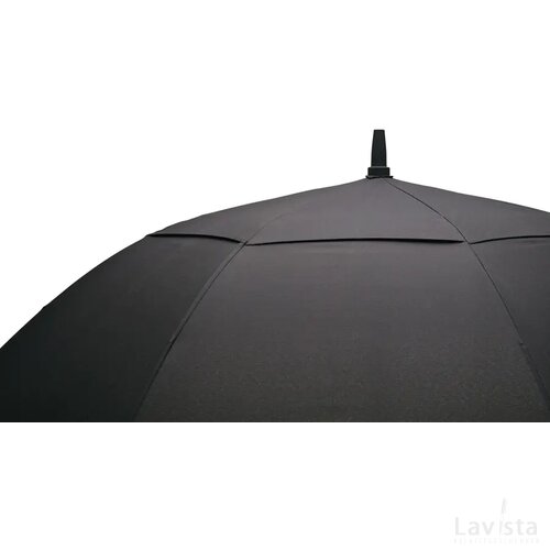 Swiss peak AWARE™ Tornado 23” stormparaplu zwart