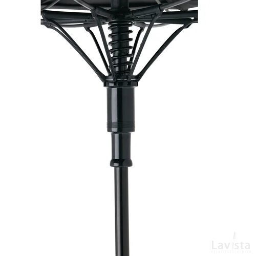 Swiss peak AWARE™ Tornado 23” stormparaplu zwart