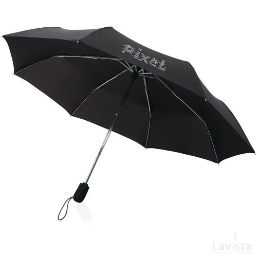 Swiss Peak AWARE™ Traveller 21” automatische paraplu zwart