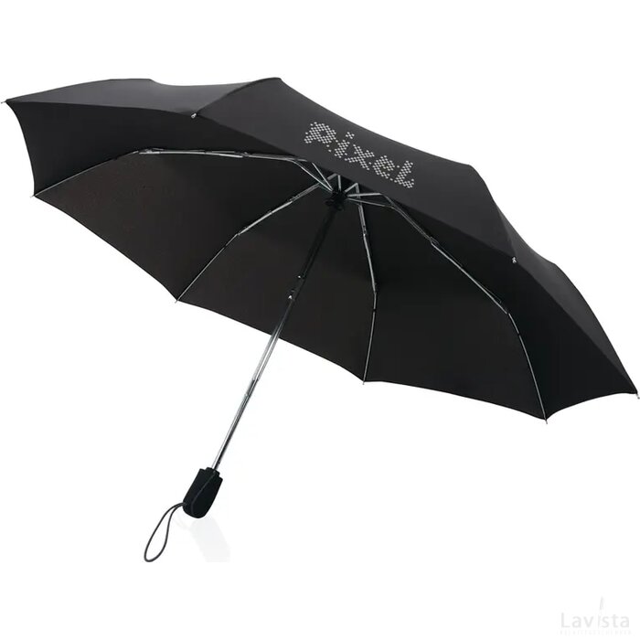 Swiss Peak AWARE™ Traveller 21” automatische paraplu zwart