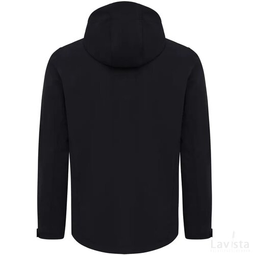 Iqoniq Makalu gerecycled polyester softshell jas zwart