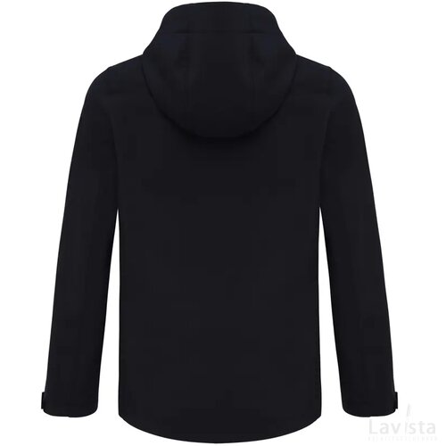 Iqoniq Makalu dames recycled polyester softshell jas zwart