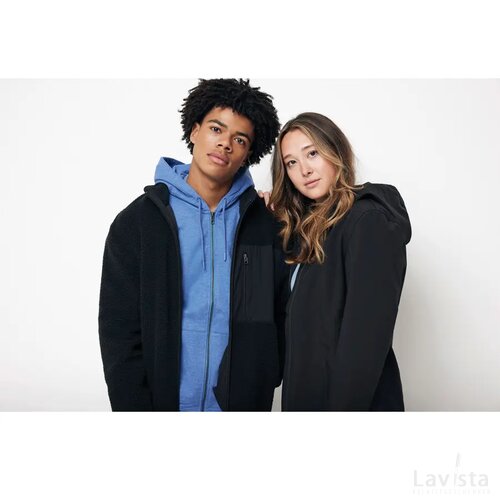 Iqoniq Makalu dames recycled polyester softshell jas zwart