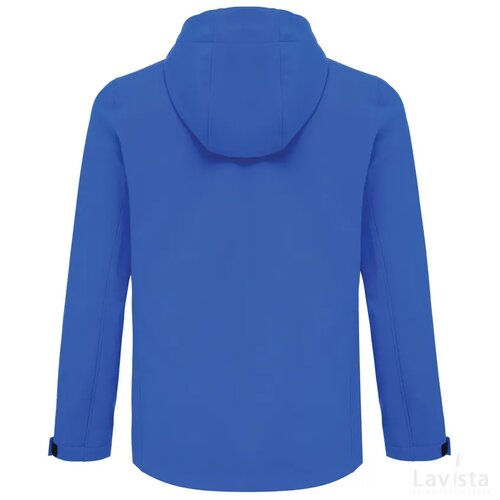 Iqoniq Makalu dames recycled polyester softshell jas royal blue