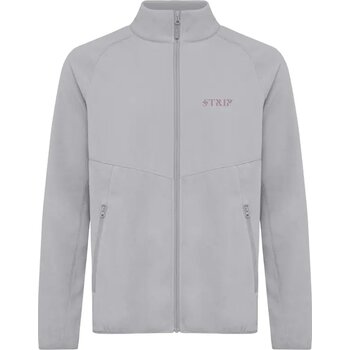 Iqoniq Talung gerecycled polyester fleece jas met rits storm grey