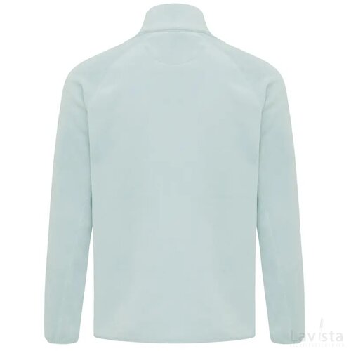 Iqoniq Talung gerecycled polyester fleece jas met rits iceberg green