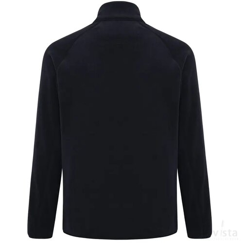 Iqoniq Talung gerecycled polyester fleece jas met rits zwart
