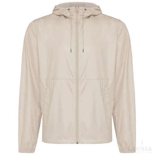 Iqoniq Logan gerecycled polyester lichtgewicht jas beige