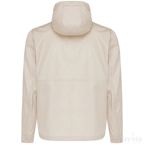 Iqoniq Logan gerecycled polyester lichtgewicht jas beige