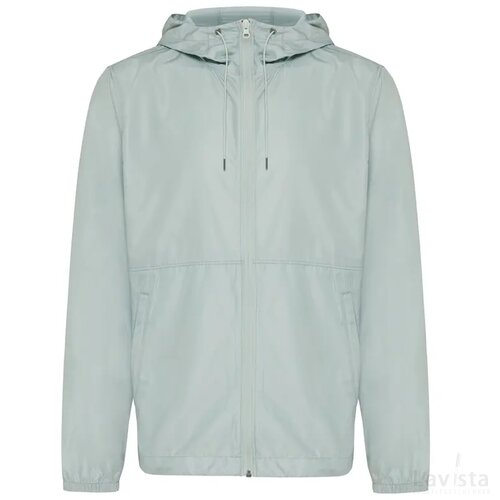 Iqoniq Logan gerecycled polyester lichtgewicht jas iceberg green