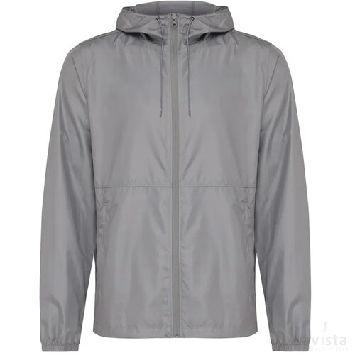 Iqoniq Logan gerecycled polyester lichtgewicht jas zilvergrijs