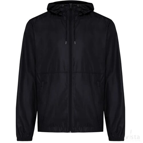 Iqoniq Logan gerecycled polyester lichtgewicht jas zwart