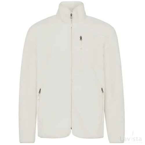 Iqoniq Diran gerecycled polyester pile-fleece jas naturel