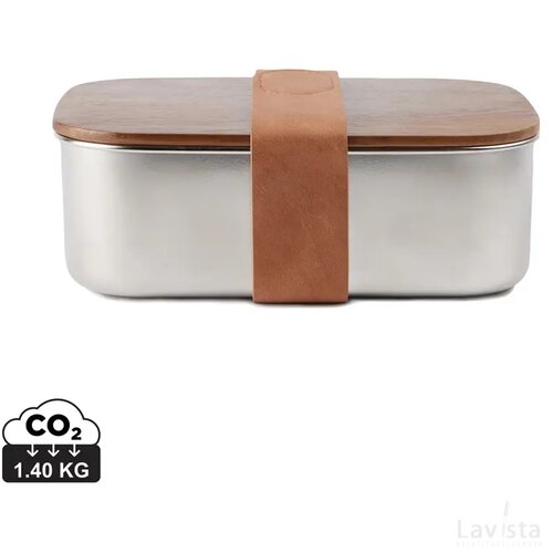 VINGA Ciro RCS gerecycled RVS lunchbox staal