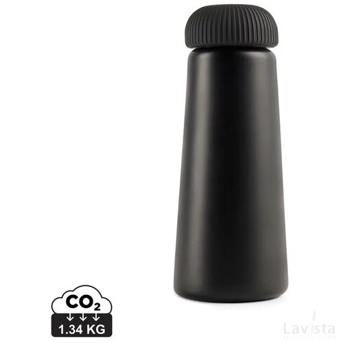 VINGA Erie RCS stalen vacuümfles 450ML zwart