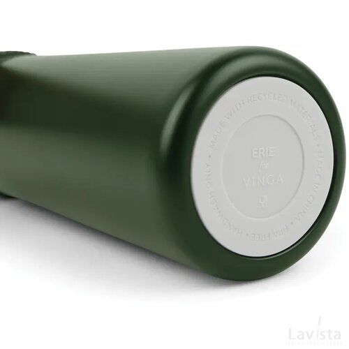 VINGA Erie RCS stalen vacuümfles 450ML groen