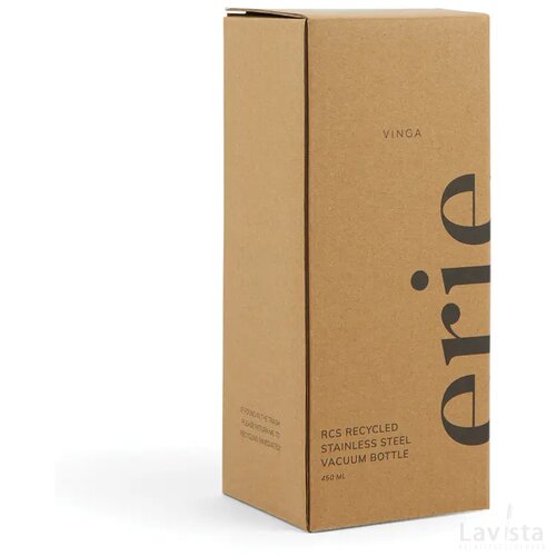 VINGA Erie RCS stalen vacuümfles 450ML groen