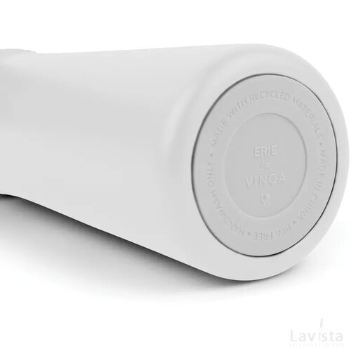 VINGA Erie RCS stalen vacuümfles 450ML wit